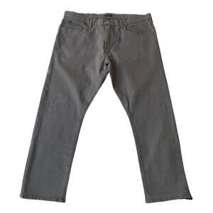 Polo Ralph Lauren Hampton Relaxed Straight Jeans Men 40x30 (42x30) Gray Denim